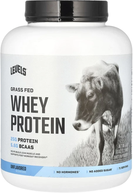 몸관리하세요 겨울입니다 Levels 목초 사육 유청 단백질 파우더 무맛 2.27kg(5lbs) 특별관리진행, Levels목초사육유청단백질파우더무맛227kg5lbs, 1개, 2.27kg - 쿠팡