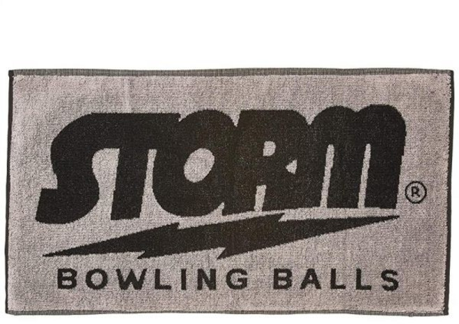 Storm Bowling Products 우븐 타월 - 그레이/블랙 118721, 1개