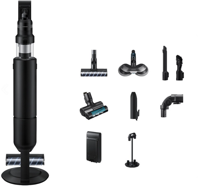 삼성전자 Bespoke 제트 AI 청소기 400W 침구브러시 패키지 고객직접설치, 어두운, Vs90F40CRK(새상품)