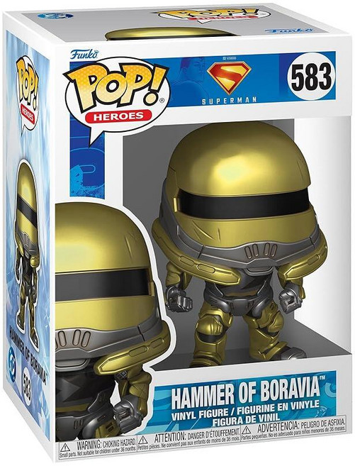 정품++ Funko Pop! Heroes: Superman 2025 - Hammer of Boravia DC의 울트라맨 희귀 체이스 변형을 위한 1 6 확률 스타일은 다를 수, 정품++ Funko Pop! Heroes: Superm