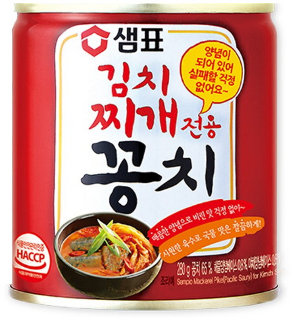 샘표식품 김치찌개전용 꽁치, 280g, 1개