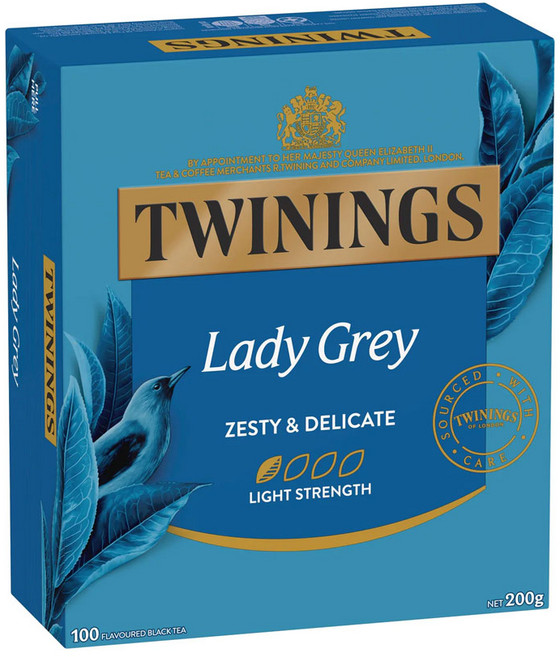 트와이닝 레이디 그레이 티백 100팩, 1개, 100개입