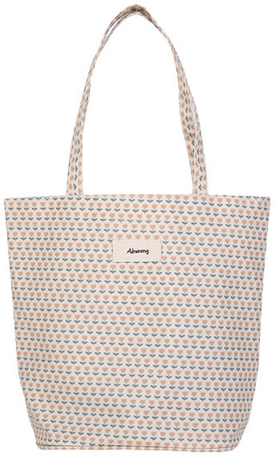 알맹 물빠지는 목욕가방 수영가방 비치백 AMCMB31, AMCMB31_튤립베이지