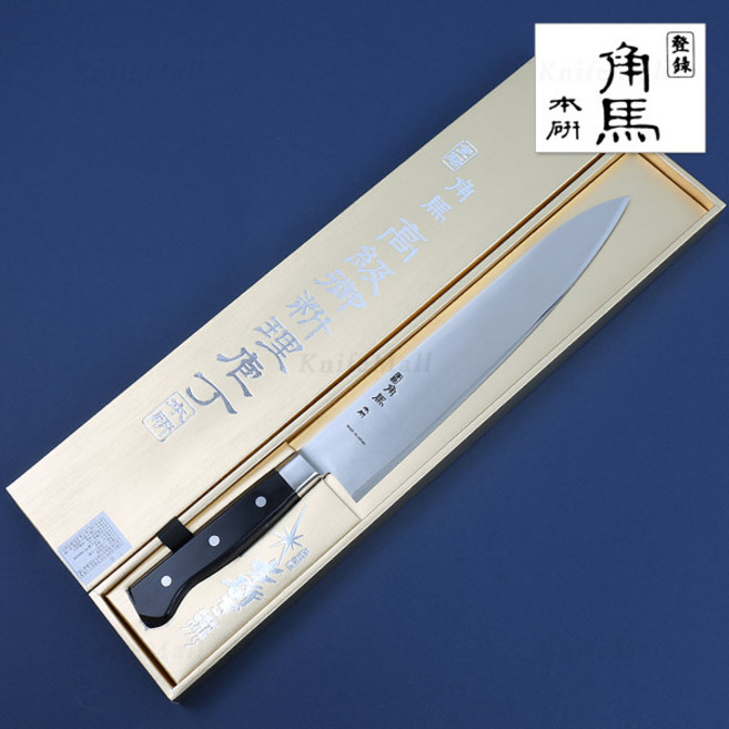 일본 각마 A급 전문가용 식도 270mm 양식칼정육칼, 1개