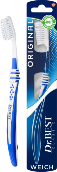 Dr. Best 닥터 베스트 오리지널 칫솔 소프트 1개, 1개입