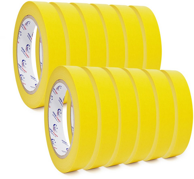 홀스파워 SBT04 자동차 도장 도색 종이마스킹테이프, 12개