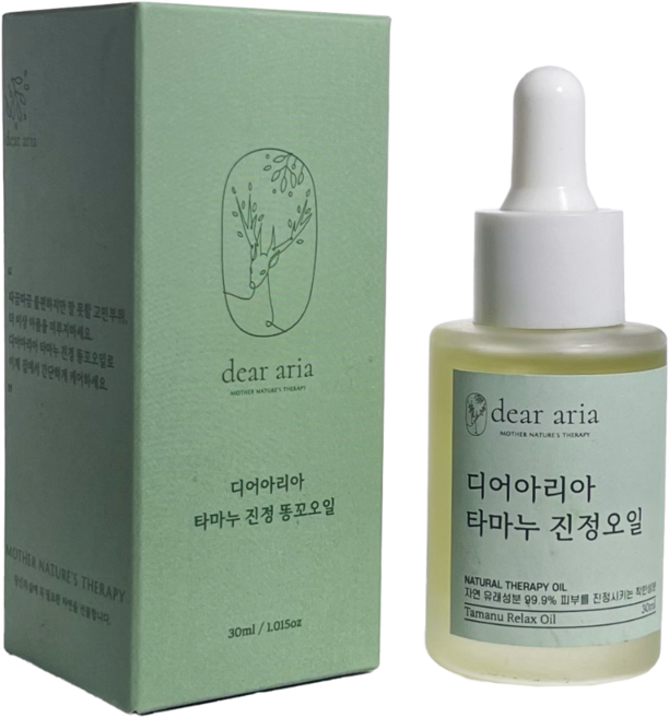 [약국 입점 제품] 디어아리아 타마누 진정 똥꼬 치질 치핵 항문 똥꼬 항문 가려움 오일, 30g, 1개, 30g