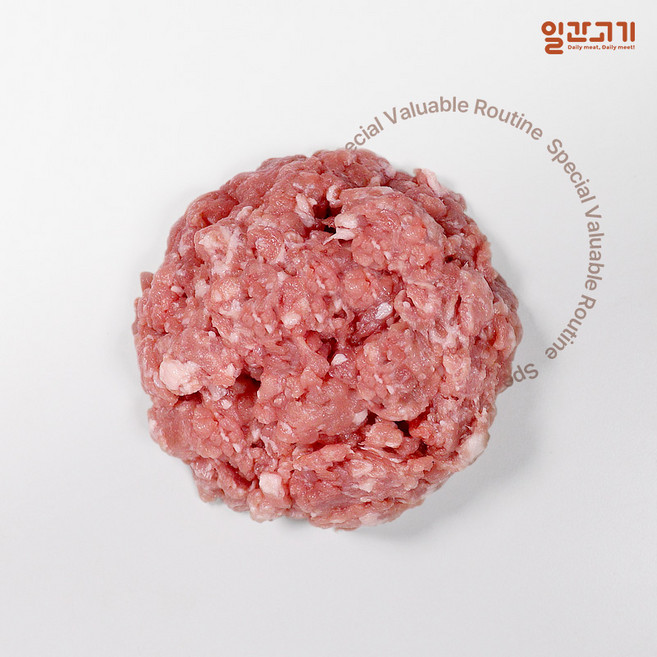 [일간고기][냉장] 국내산 한돈 전지(앞다리살) 다짐육 500g, 1개