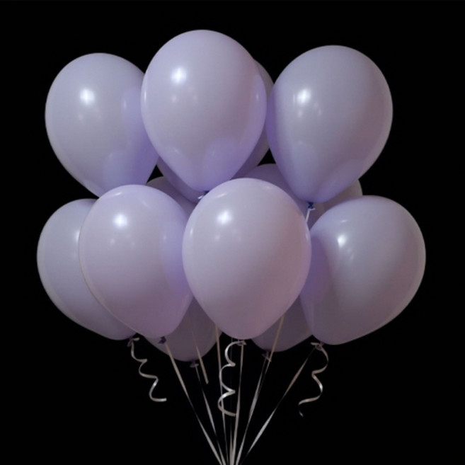 헬륨풍선 완제품 30cm 매트라벤더(10개) 파티풍선 생일파티, 1개, 라벤더