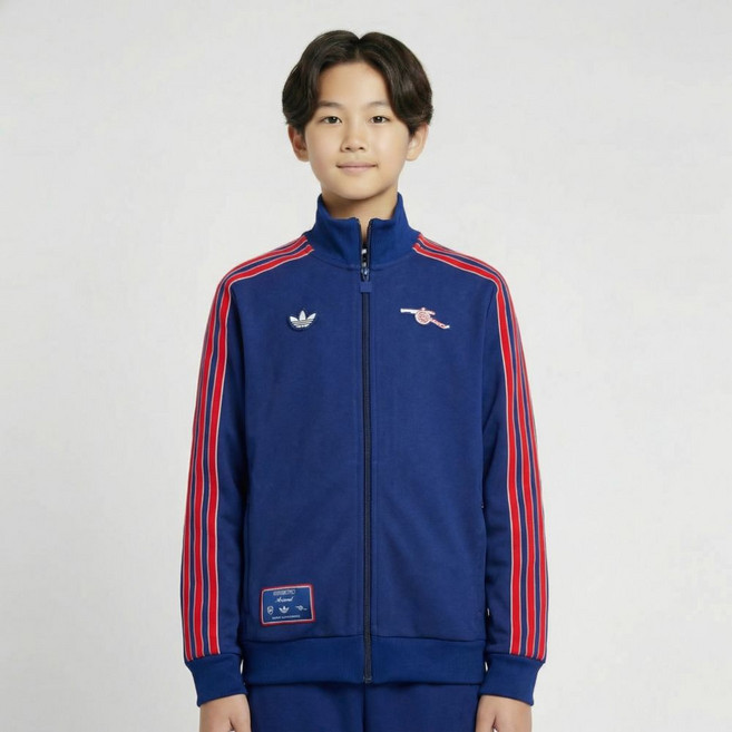 아디다스 주니어 트랙탑 져지 아스날 키즈 집업 삼선 트레이닝복 바람막이 아동 자켓 학생 점퍼