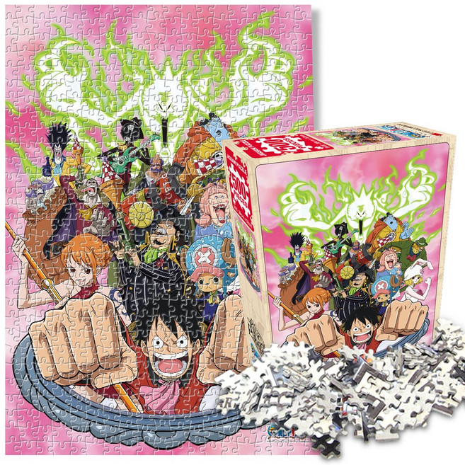 원피스 직소 퍼즐 500조각, 1개, 결의, 500피스