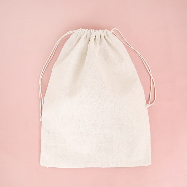 털실나라 다용도 광목 이너백 파우치 주머니, 02 기본형 25x32cm, 1개