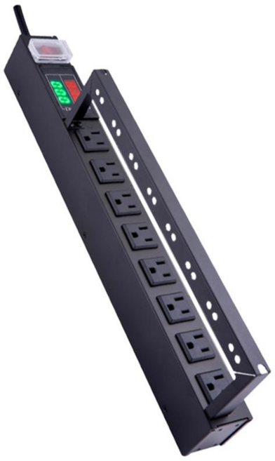 IDEAL愛迪歐 PDU電源分配器 PDU-741L-8N-300 簡易型LCD電錶, 1個