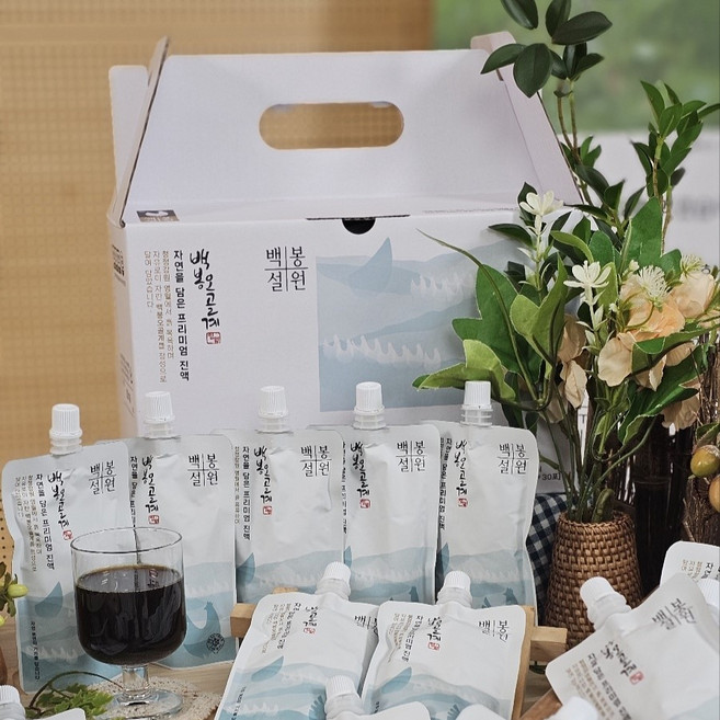 [동물복지 유기농인증농장] 백봉오골계 진액 120포 엑기스 백봉오골계즙 김우리샵진액 백봉오골계진액, 120개, 100ml