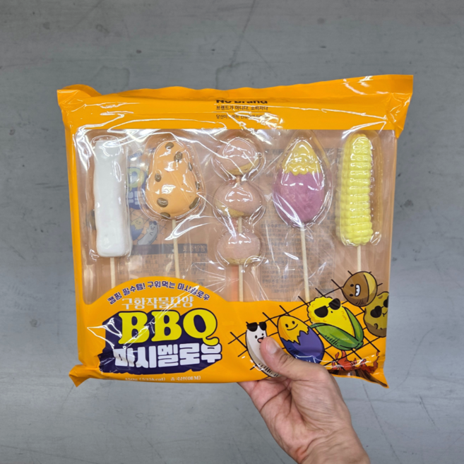 BBQ 마시멜로우, 150g, 2개