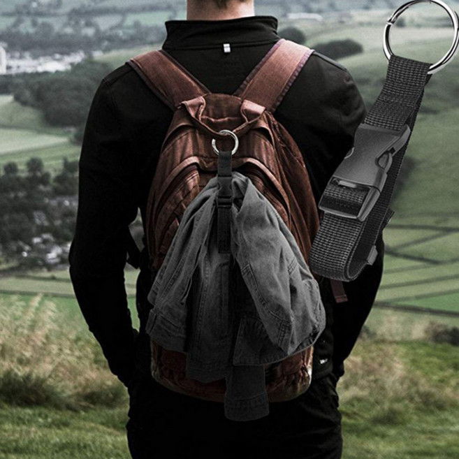 무거운 짐 해방 원터치 버클 가방 연결 스트랩