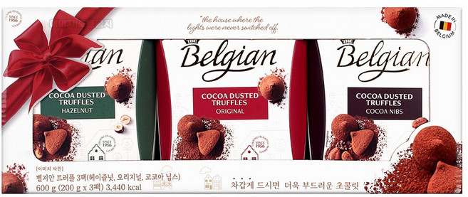 벨지안 트러플 어쏘트 600g (200g ), 1개