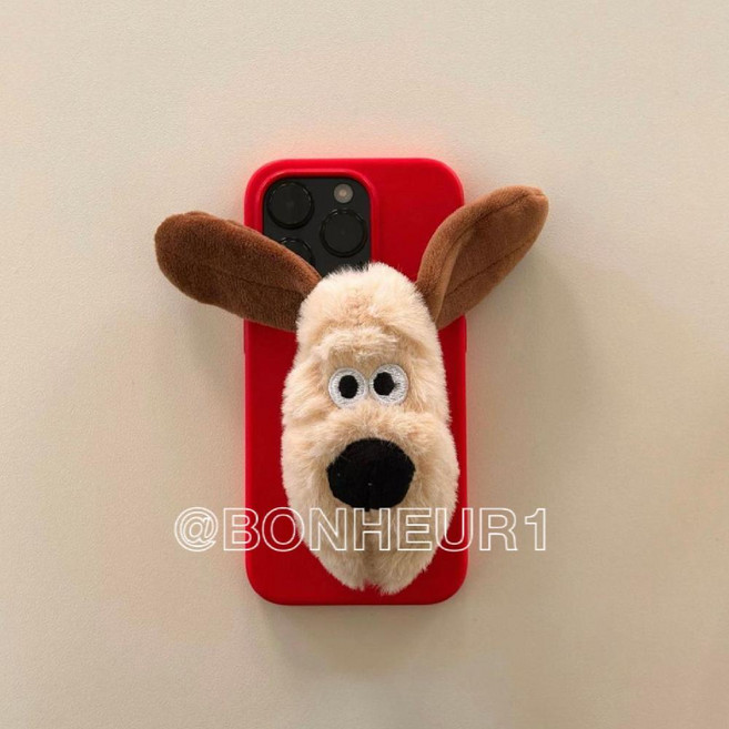 아이폰XR 13PRO 14 강아지그립톡 댕댕이 바둑이 귀여운그립톡