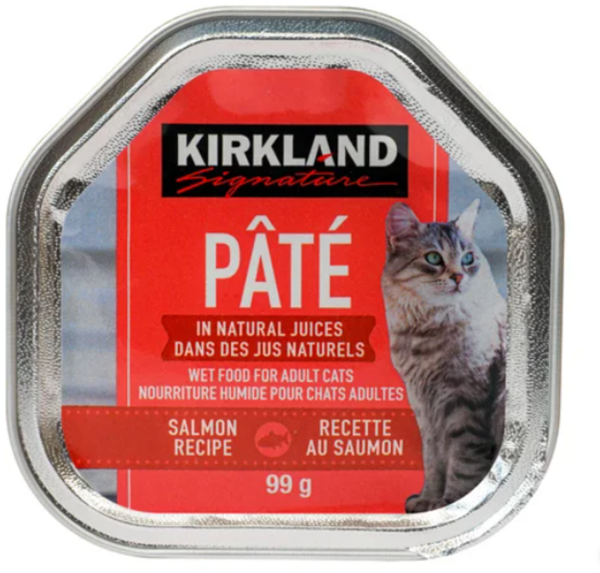 코스트코 커클랜드 시그니춰 파테타입 고양이 습식캔 낱개 판매, 1개, 99g, 연어