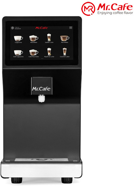 Mr.Cafe Foamaster 미스터카페 폼마스터 우유거품기 라떼 카푸치노 밀크 오토 스팀 밀크폼 스팀기, 블랙, 방문설치(전지역/제주도 및 도서산간 제외)