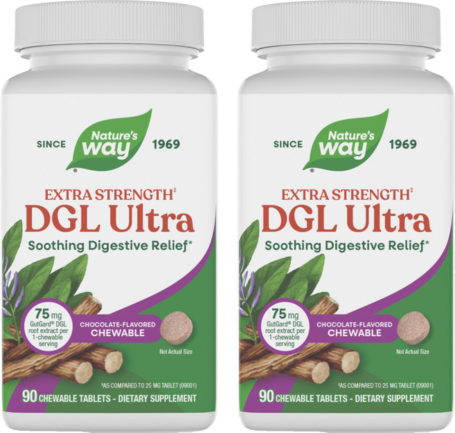 네이처스웨이 DGL 울트라 츄어블 타블렛 90개입, 90정, 2개