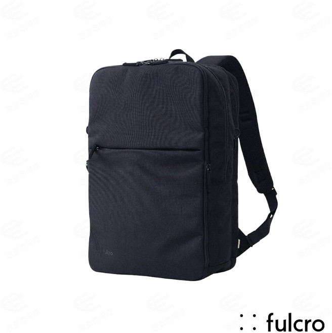 【fulcro】Co-worker系列簡約多功能後背包(多色可選)日本空運學生上班族適用, 黑色