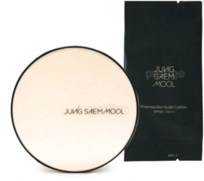 정샘물 에센셜 스킨 누더 쿠션 14g + 리필 14g, 컬러 23호 미디엄딥, 1개