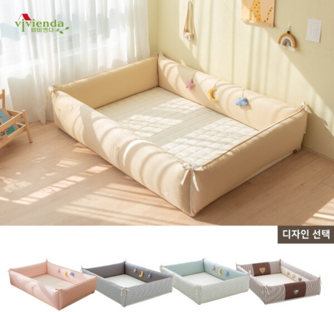 [비비엔다] 특대형 범퍼침대 단품, 상세 설명 참조