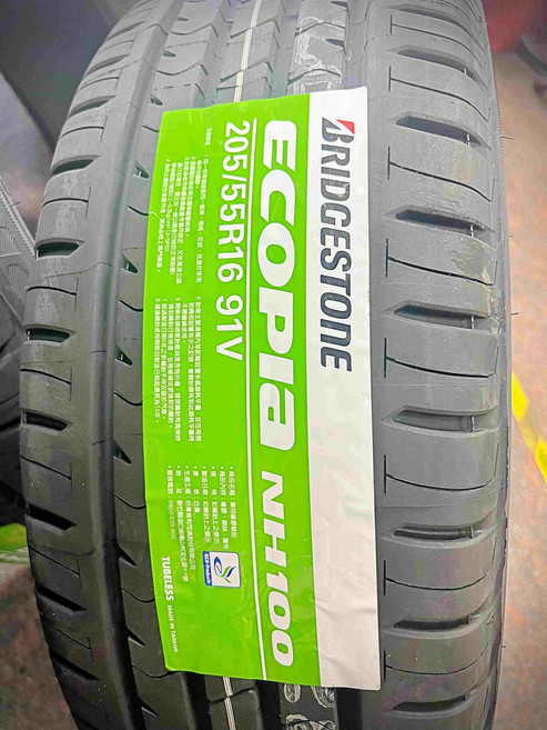 普利司通 BRIDGESTONE ECOPIA NH100 節能輪胎 205/55R16 台灣製造, 1個