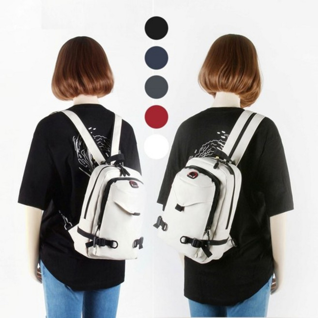 노트북가방 스포티한 스타일의 투웨이 메신저백 슬링백 백팩 가방 남자백팩