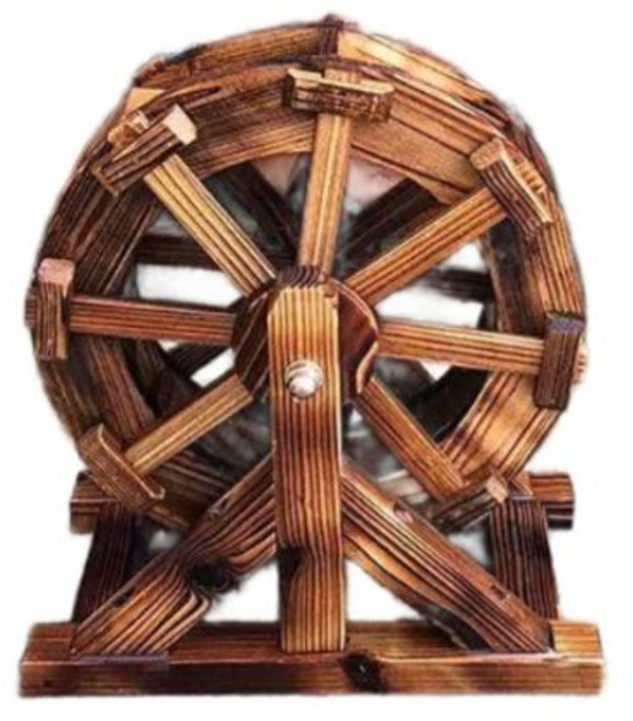 물레방아 정원 지름무출수거치대 조경 Q 분수대 연못, 20cm 펌프및호스포함