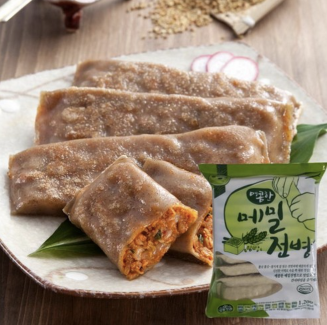선비찬 매콤한 아하메밀전병 1.2Kg X 3봉, 3개