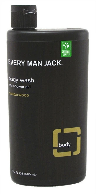 Every Man Jack 에브리 맨 잭 바디워시 앤 샤워 젤 16.9 oz 2팩, 500ml - 쿠팡