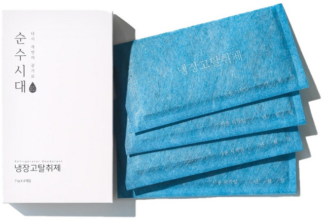 순수시대 냉장고 탈취제 본품, 44g, 1개
