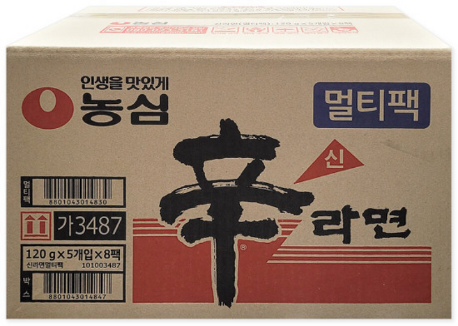 농심 신라면 멀티팩 / 신라면, 1개