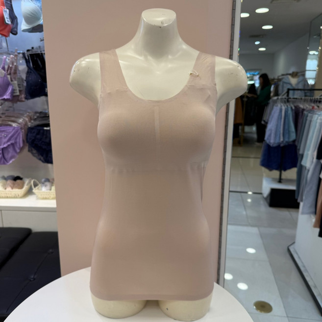 [비비안] 가볍고 몸에 달라붙지 않아 하루종일 쾌적한 인견원사 무봉제 런닝브라 7388_구미점