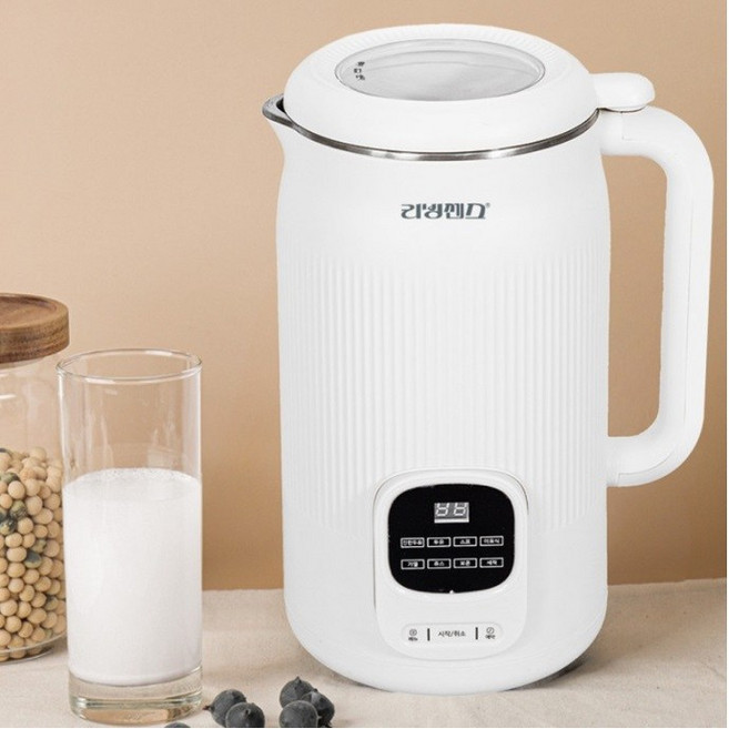 '브랜드' 두유메이커 두유기 죽 제조기 만드는 기계, 화이트