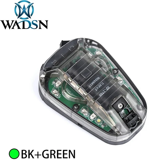 프린 WADSN HEL STAR 6 GEN3 Airsoft 스포츠 헬멧 라이트 블루 그린 레드 IR 스트로브 방수 야외 생존 안전 신호 플래시 램프