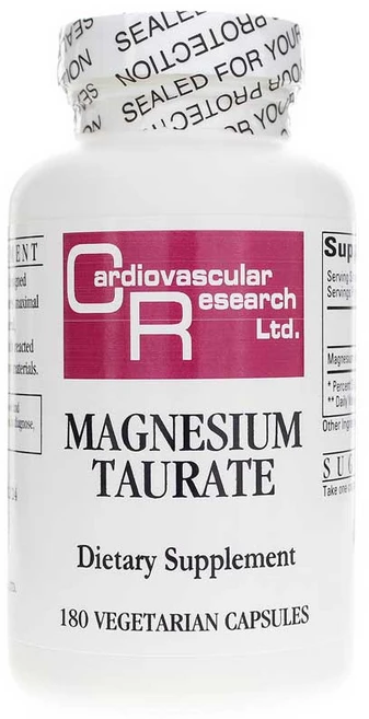 카디오베스큘러 마그네슘 타우레이트 타우린마그네슘 125 mg 180정 반응형 아미노산-미네랄 복합체, 1개 - 쿠팡