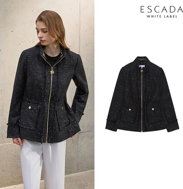 에스까다 트위드 재킷