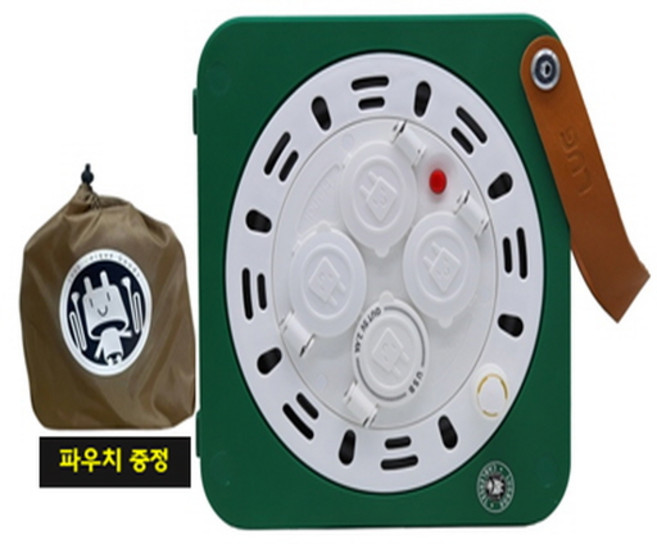 러그박스 3구 2구 USB 캡형 20M 전기릴선 캠핑릴선, 본상품선택, 1개