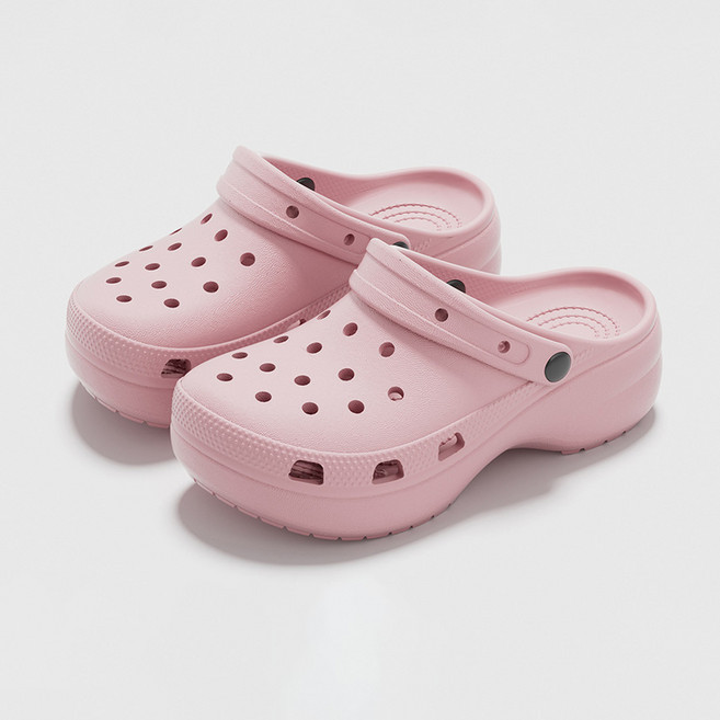 파인스카이 컴포드 여성 쿠션 발편한 푹신한 아쿠아 심플 여름 무중력 통굽 슬리퍼