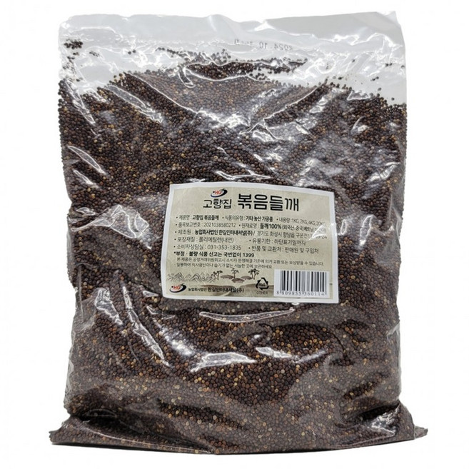 고향집 볶음들깨 볶은 통들깨 1kg, 1개, 1g