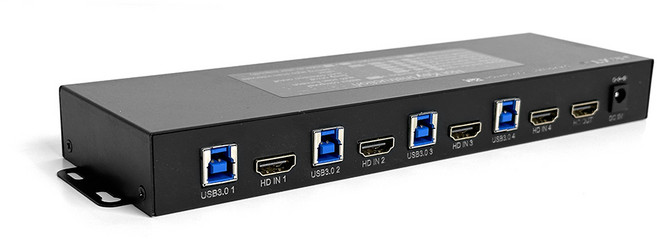 NEXT-7204KVM-4K 4포트 4K 60Hz HDMI 2.0 KVM 스위치