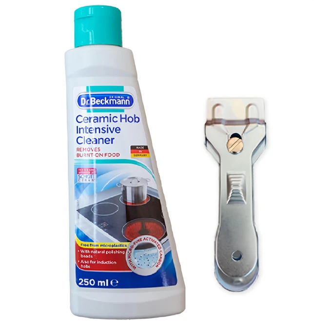 닥터베크만 인덕션 클리너 + 스크래퍼 세트, 250ml, 1개 - 쿠팡