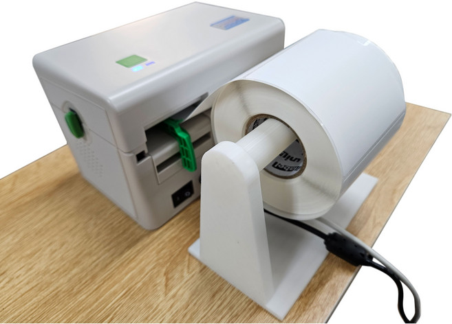 xprinter 라벨 프린터 라벨 거치 바코드 용지 거치대, 1개, 화이트