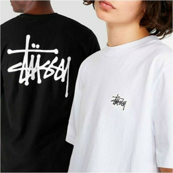 4위 - 스투시 반팔 티셔츠 오버핏 베이직 로고 STUSSY BASIC TEE