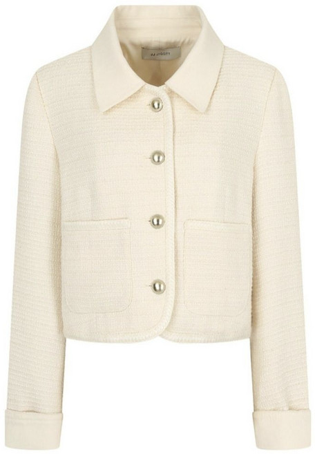 [국내백화점] JJ지고트 메탈사 롤업 크롭 재킷 GP2P0JK201 GP2P0JK201-ICT 우아무드 세레모니핏