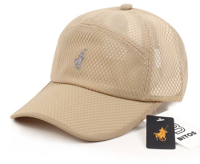 비토스 승마자수 고급 벌집망사 사각헤드 볼캡 야구모자 등산모자