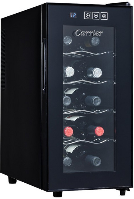 캐리어 미니와인셀러 10병, 퓨어단일 색상, CSR-26WG